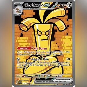 LGholdengo ex 252/182 Pokémon Card (Mint Condition!)